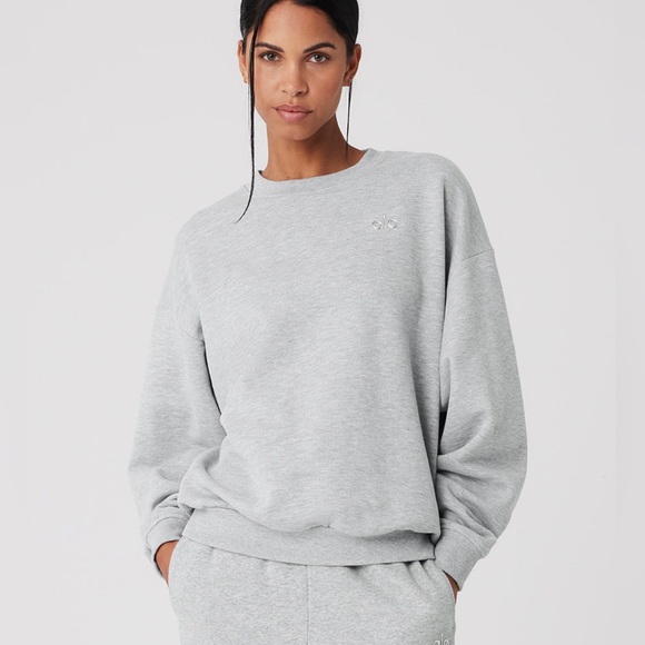 Alo yoga accolade crew neck pullover - Picture 5 of 7